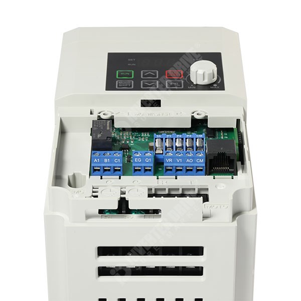 Photo of LS M100 2.2kW 230V 1ph to 3ph AC Inverter Drive, DBr, C2 EMC