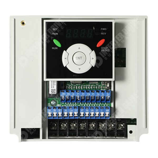 Photo of LS Starvert iG5A - 1.5kW 230V 1ph to 3ph - AC Inverter Drive Speed Controller, Unfiltered